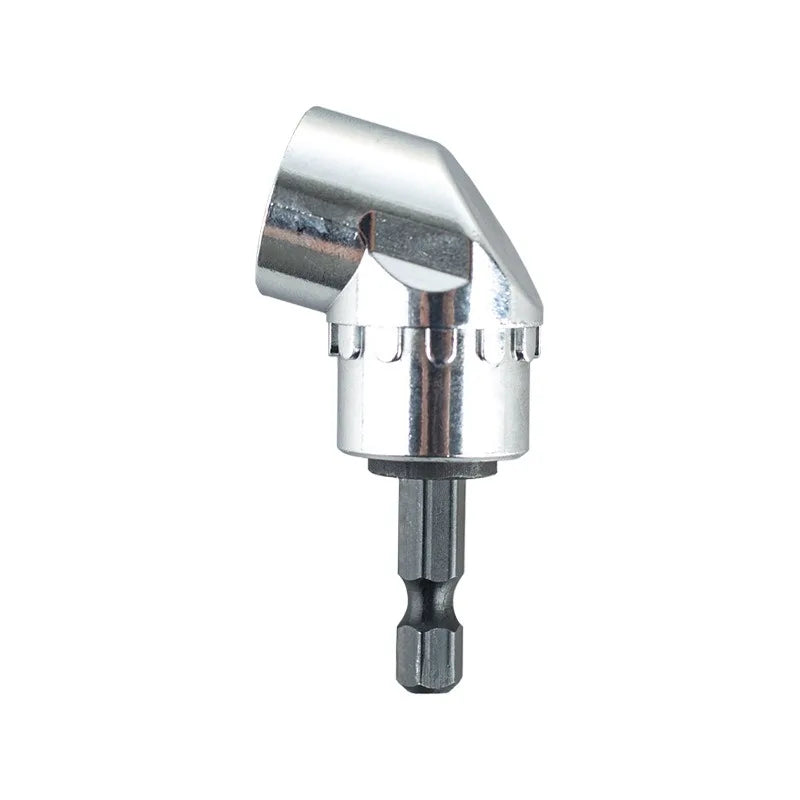 1/4" Hex Shank 105 Degree Angle Grinder Screwdriver Adapter Drill Adapter Attachment Use With Power Drill and Screwdriver Bit