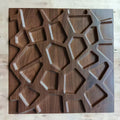 Construction Pvc Material Interior Decorative Pared Pvc Panel De Pared Decorativo 50*50 cm 3d Wall Panels Wood Grain