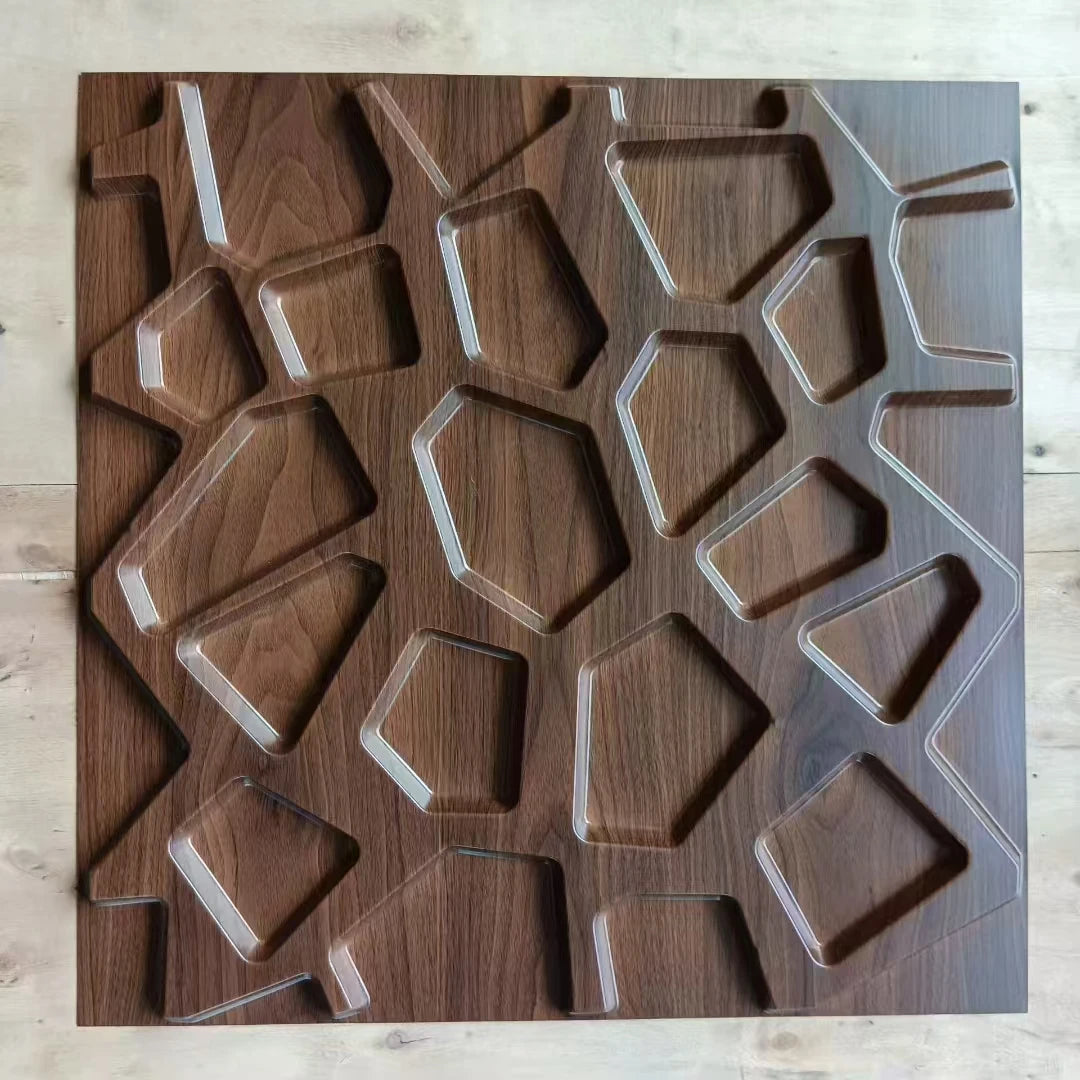 Construction Pvc Material Interior Decorative Pared Pvc Panel De Pared Decorativo 50*50 cm 3d Wall Panels Wood Grain