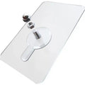 Heavy Duty Waterproof Rustproof Plastic Wall Hooks 2-in-1 Reusable Adhesive Sticker Mount Screw-Free for Hanging Items