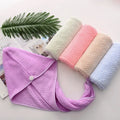Hot Selling Manufacturing Microfiber Shower Hair Towel Turban Hair Dryer Cap Towel Dry Hair Drying Cap