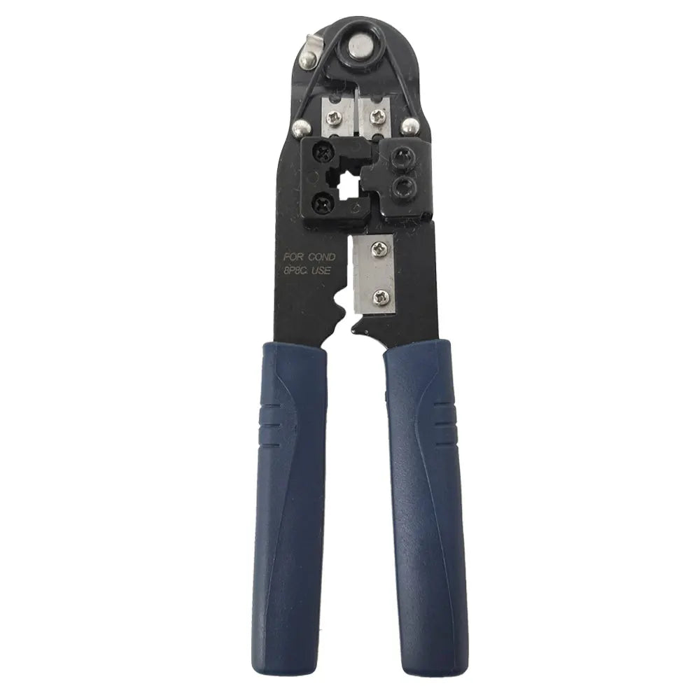 Wire Clamp Crystal Cable Hand Repair Crimper RJ45 LAN Network Cable Crimping Tool Pliers for 8P