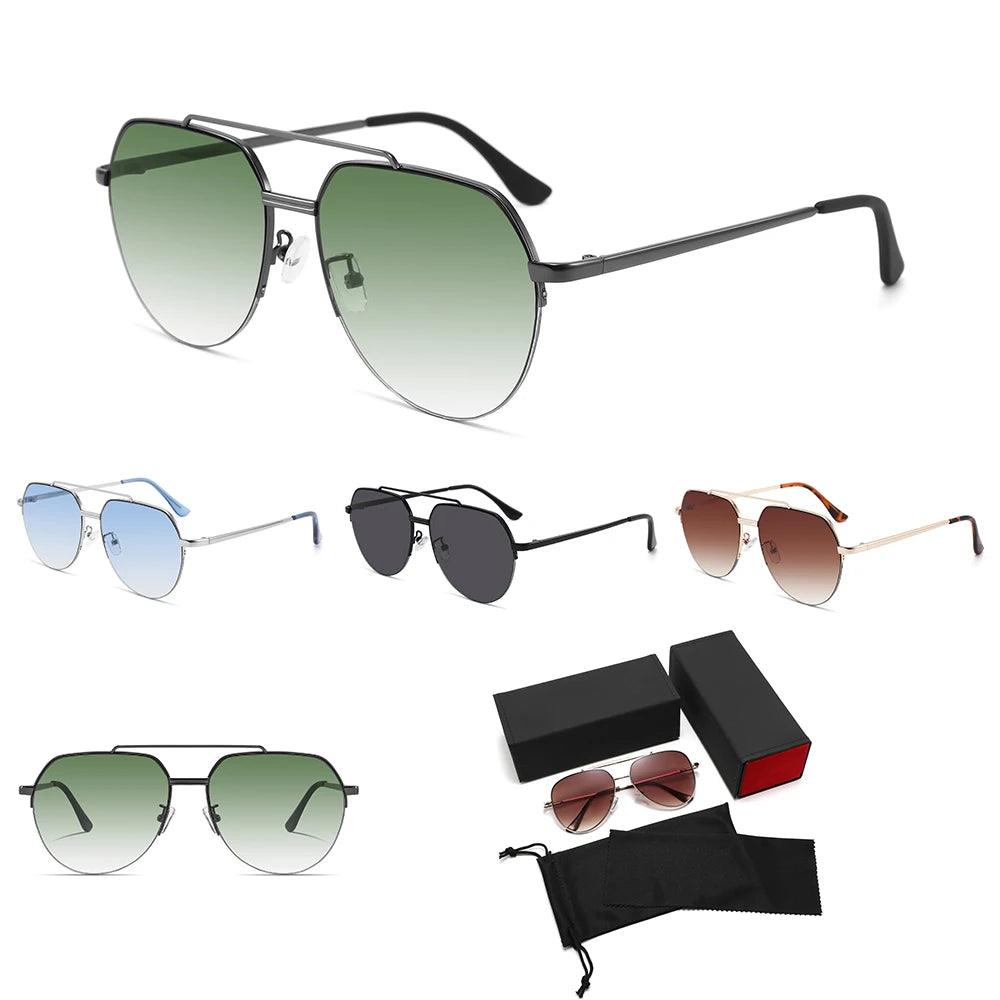 CONCHEN 2025 Sunglasses Female Luxury Custom Premium Shades Women Designer Sunglasses Mens Metal Sun Glasses