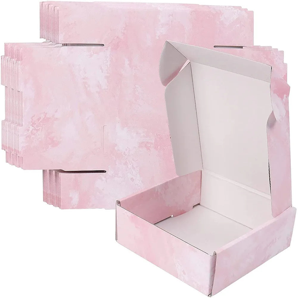 Tariff Relief Recycled Materials Corrugated Cardboard Shipping Boxes for Small Parcels Business & Gift Packaging Socks & Shoes