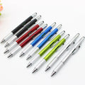 Best Selling 6-in-1 Multi-Function Tool Pen with Touch Screen Stylus Ruler Level Phillips Slotted Screwdriver and Ballpoint Pen