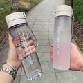 New Products 2024 High Quality Custom Frosted 600Ml 800Ml Funky Football Water Bottle With Lid