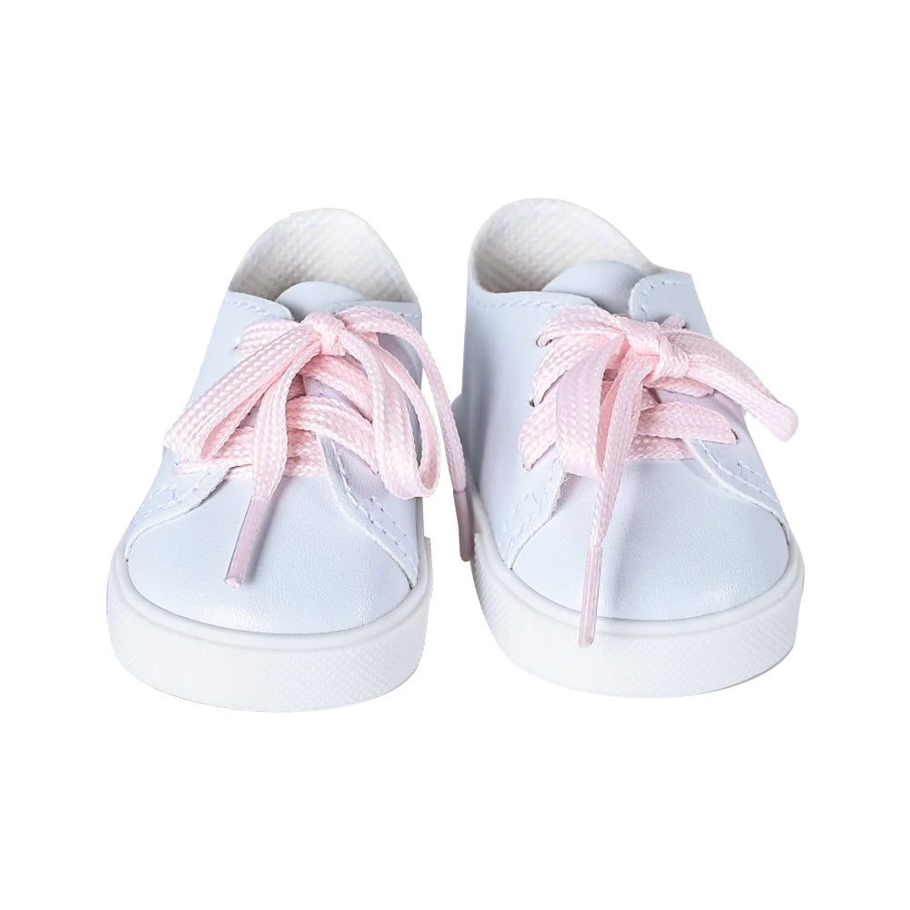 18 Inch Doll Shoes Educational Mini Toy for American Dolls