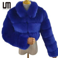 OEM Wholesale Hot Selling Winter Women Faux Fur Coats Short Warm Plus Size Fur Jacket