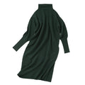 Long Style Rolled Edge Winter Warm Cashmere Pullover Custom Fashion Plain Knitted Cashmere Women's Sweaters