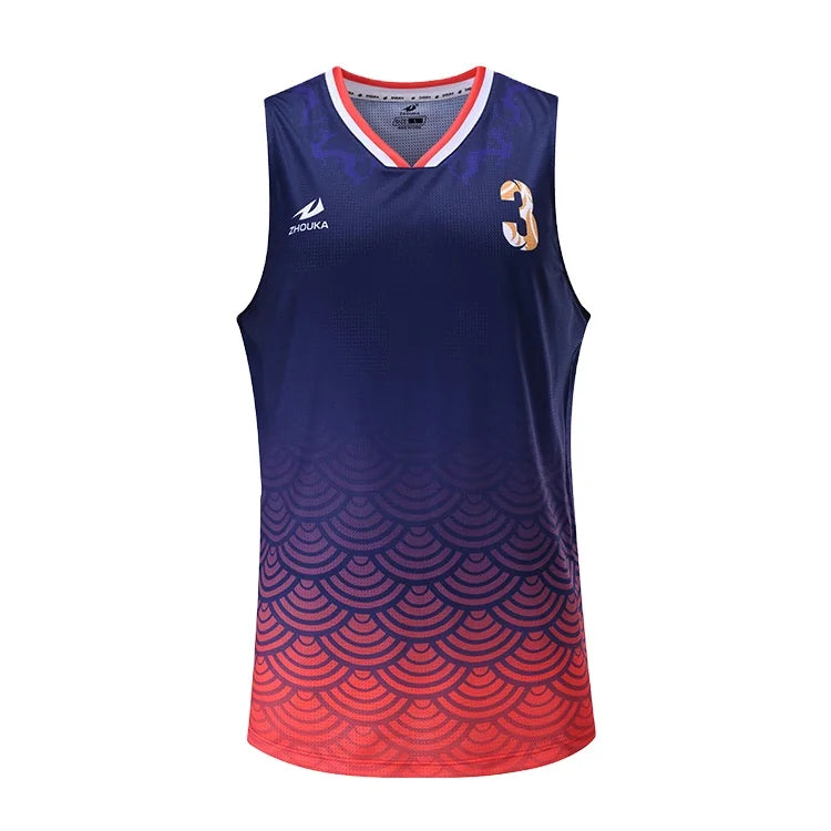 Exquisite Workmanship and Neat Tailoring Production Sleeveless and Soft Basketball Jersey Reversible Set
