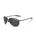 Square Classic Pilot Frameless Sport Sunglasses for Men Women UV400 Protection Anti-Glare Anti-Radiation Polarized Outdoor