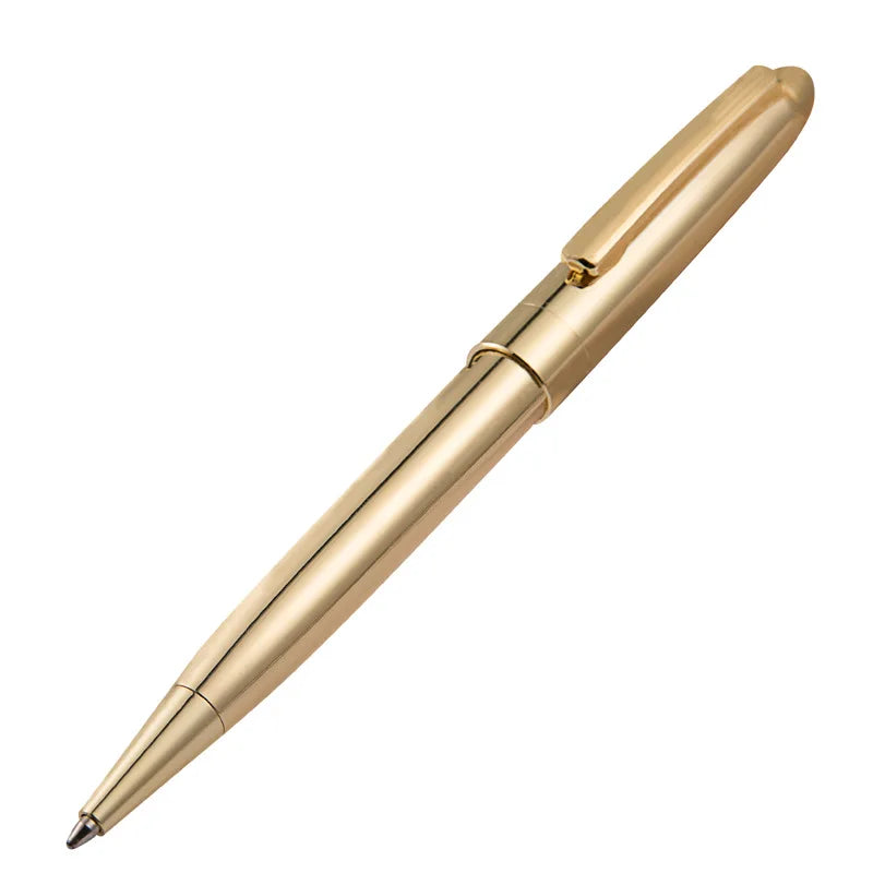 School & Office Classical Stationery Metal Ballpen Plated Gold Matte Frosted Silver Custom Logo Mont Caneta Ballpoint Pen