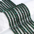 Natural Brazil Emerald Loose Beads Handmade Jewelry Round  Natural Stone Strand Beads for  Woman Man DIY Bracelet Jewelry Making