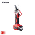 SENGXIN Professional Cordless Electric 28mm Pruning Shears Garden Tools with Lithium-Ion Battery Scissor Cutter Secateurs