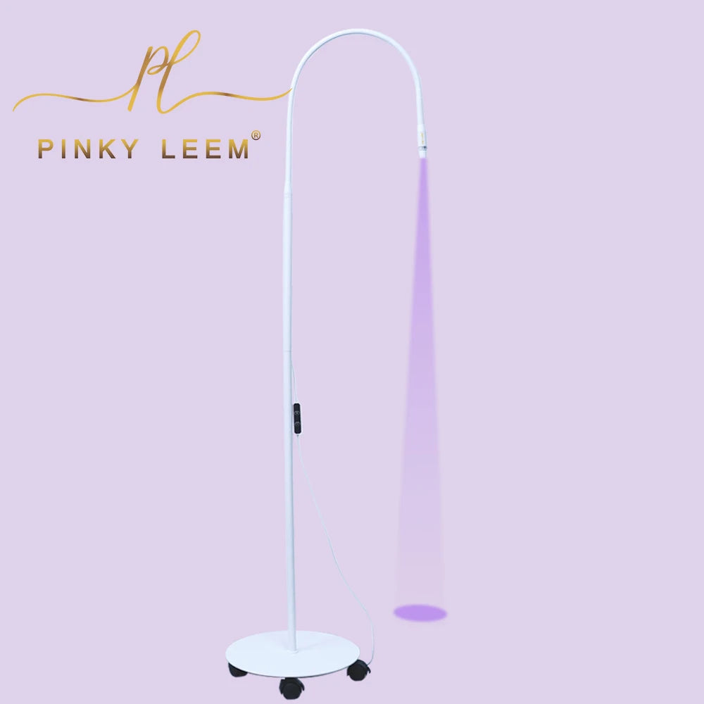 Pinky leem Hot Sale 405nm Lash Systems Uv Lash Light Kits with Spinning Wheel Uv Lash Lamp