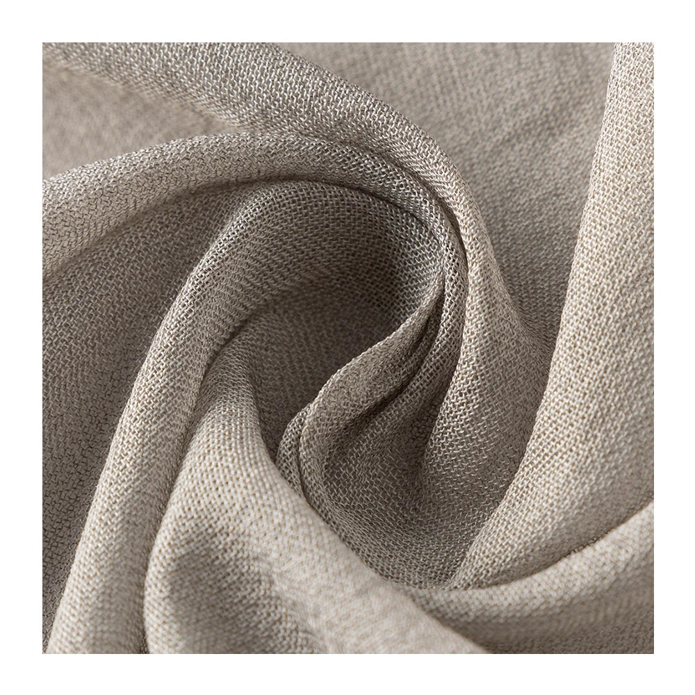 Silver Fiber EMF Radiation Shielding Fabric - Woven Conductive Material for Industrial Use