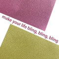Adhesive Glitter Vinyl Glitter Paper Vinyl Film Glitter Sticker Vinyl Film