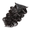 Raw Virgin Human Hair Top Selling Brazilian Body Wave Ready to Ship Full Cuticle Double Weft Human Hair Clip in Extensions