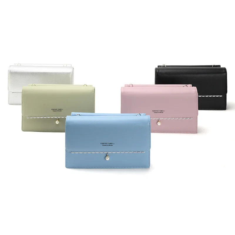 Ladies Flap Bags Women Vintage Fashion Designer Handbags Shoulder Bags Pu Leather Water Proof Sample Cosmetic Bag