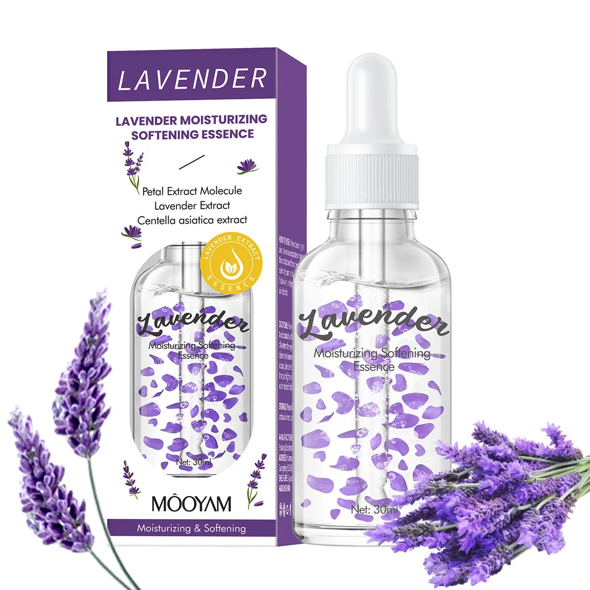 High-Concentration Niacinamide Serum with Lavender for Essence Liquid Facial Moisturizer Cross-Border Beauty Skin Care