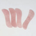 DIY Big Size Natural Rose Quartz Gua Sha Board Jade Guasha Tools Slimming