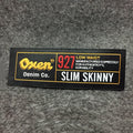 Custom Your logo High Density Neck Collar Satin Woven Label Clothing Tag Woven Patches for Garment