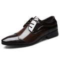 Wholesale Lace-up Point Toe Wedding Shoes PU Leather Men's Dress Shoes
