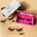 Cruelty Free Short 100% Wispy Mink Lashes Siberian Laahes Venders Strip Eyelashes Products Mink Eye Lashses With Packaging