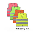 Wholesale High Visibility Kids Safety Vest Reflective Mesh Safety Clothing for School Outdoor Activities