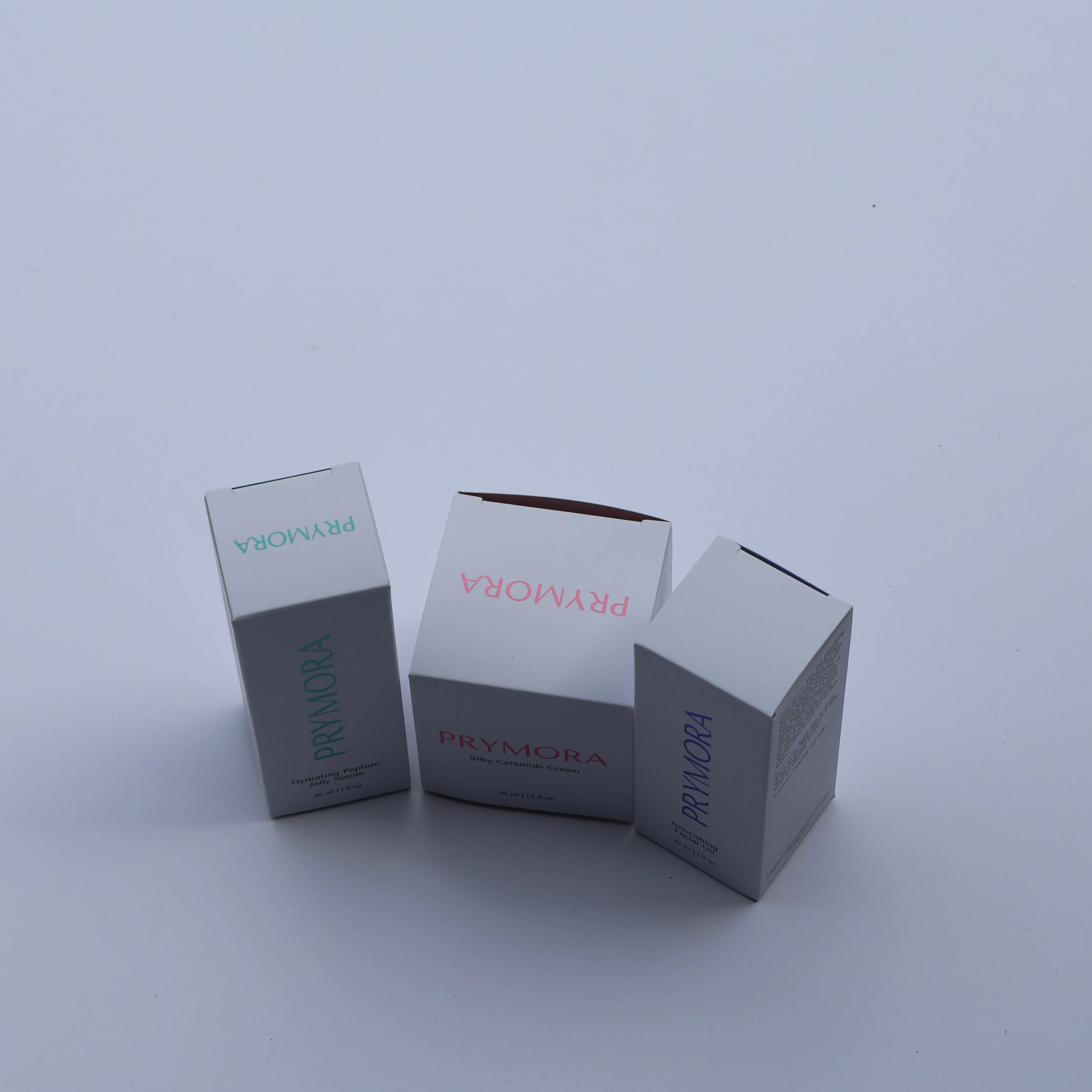 Moisturizing Hydrating Facial Serum Skin Care Product Encased in Premium Paper Boxes