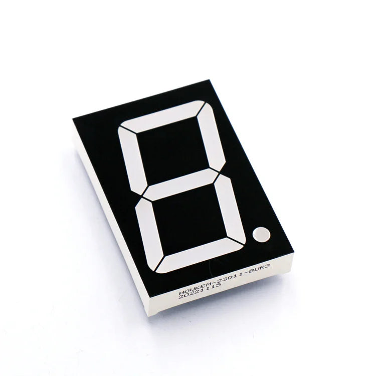 Houkem-23101A/BX Fnd 2.3 Inch 7 Segment Display Single Digit Large Seven Segment Display Red HOUKEM-23011-ASR