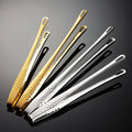304 Stainless Steel Food Tongs 12 Inch Long Handle Non-slip Barbecue Tongs for Self-service Kitchenware Steak Tong Cooking Tool