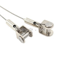 Copper Wire Rope Sling Safety Cable Gripper Hanging Kit with Copper Wire Rope Clip Other Lighting Accessories