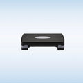 Wholesale Custom Aerobic Step Platform Trainer Adjustable Exercise Fitness Workout Stepper with Non-Slip Surface