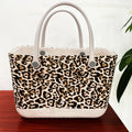 Popular Printing Free Shipping Fashion Custom Eva Camping Simply Southern Summer Tote Large Leopard Silicone Beach Bag