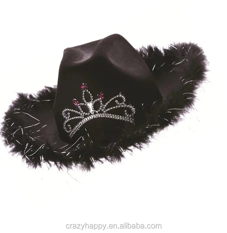 2020 Adult Party Black Colour Hat for Festival