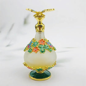 Butterfly Pattern Luxury Perfume Bottles Customized 15ml Arabic Oil Egyptian Perfume Bottles Wholesale