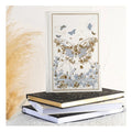 LABON A5 Leather Pu and Art Paper Hardcover Diary Notebook Painted Butterfly Sun Healing Journals