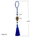 Bronze Owl Blue Eyes Pendant Blue Eyes Car Ornaments