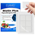 ELAIMEI Hypoallergenic Promote Healthier Hair Skin Nails Supplement Transdermal Patches Vitaminhair Vitamin Biotin Patch