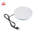65W Winter Pet Poultry Water Heater 10'' Diameter Aluminum Heating Plate 1-3 Gallon Chicken Drinker Heater Base