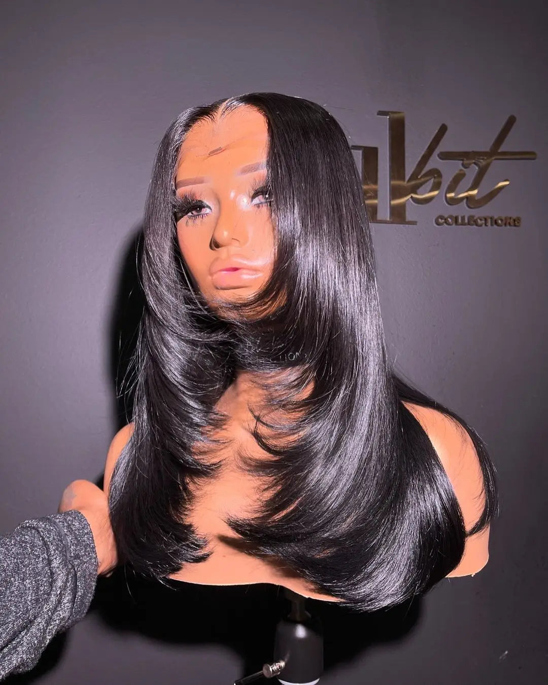 Brazilian Virgin Human Hair Wig 13*4 Lace Front Bob Wig with Preplucked 4*4 Closure 100% Human Hair Handmade in Brazil