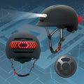 New Style Smart Bt Helmet With Front Rear Signal Led Light Remote Control Voice Control Riding Bike Helmet