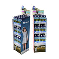 Custom Retail Store Foldable Eco-Friendly POS Cardboard Display for Milk Drinks
