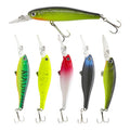 Lure Long Tongue Plate 6.5g Mini Minnow Hard Bait Fake Bait Plastic Fishing Bait Built-in Ring Bead Long Shot Submersible