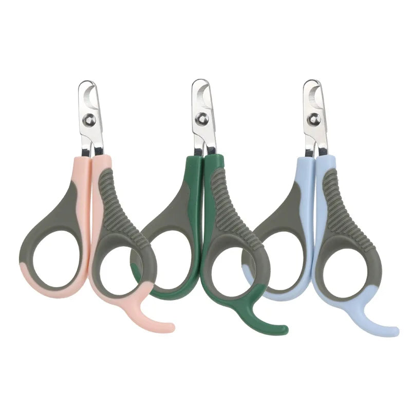 Professional Pet Nail Clippers Easy and Safe Cat Grooming Clippers Puppy Dog Claw Cutter Trimmer