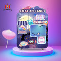 Intelligent Automatic Commercial Cotton Candy Vending Machine Robot Candy Floss Coin/Credit Card Payment Touch Screen for Bakery
