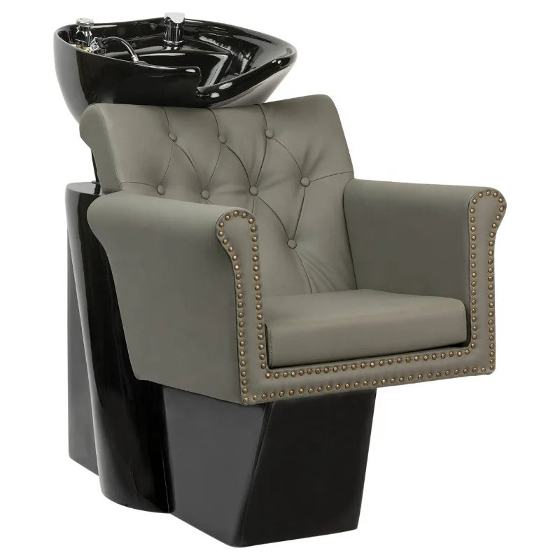 Quality Fiberglass Base Shampoo Chair for Hair Washing;Super Factory Selling Hair Salon Equipment;Buy-rite Barber Washing Chair