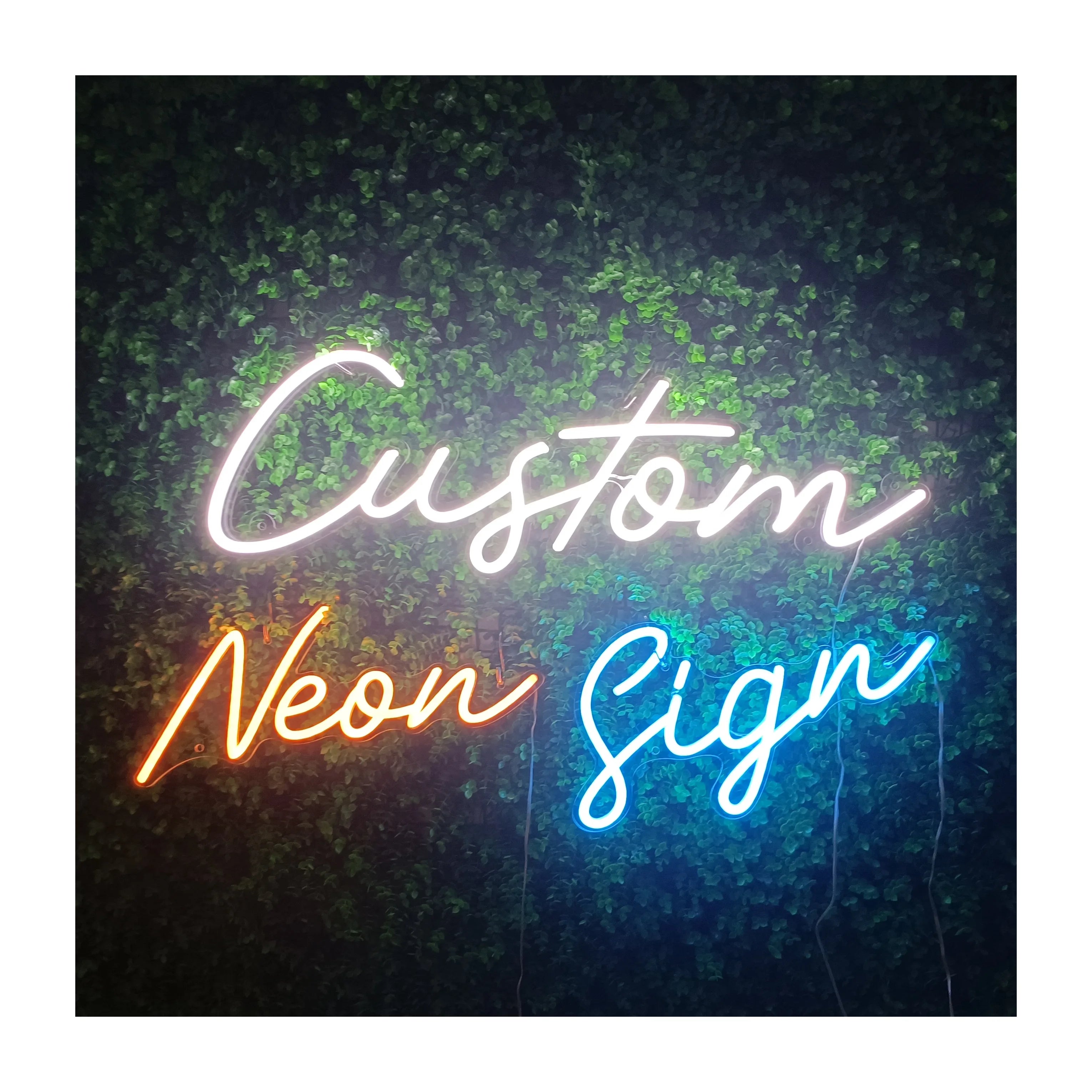 Winbo OEM/ODM  LED Letter Neon Sign Custom Event Bar Decor Custom Acrylic Led Neon Signs  for Wedding Decor