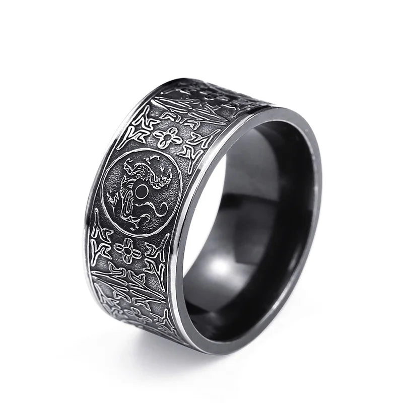 SS8-386R Steel Soldier Popular Personality Polish Jewelry Iron Cross Men Titanium Stainless Steel Ring